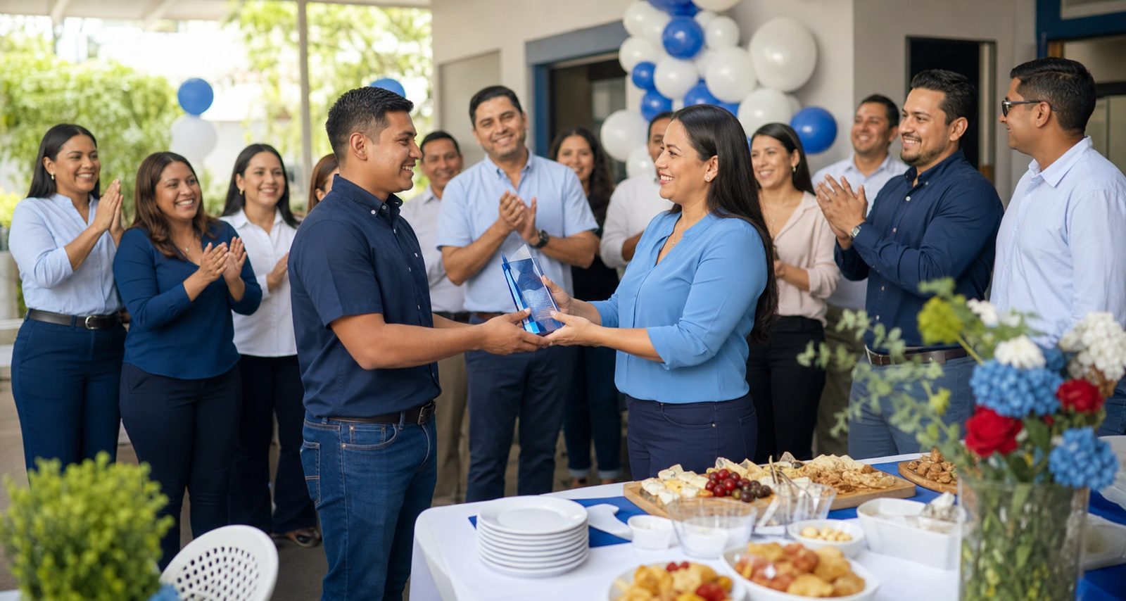 Convivencia y reconocimiento del equipo comercial